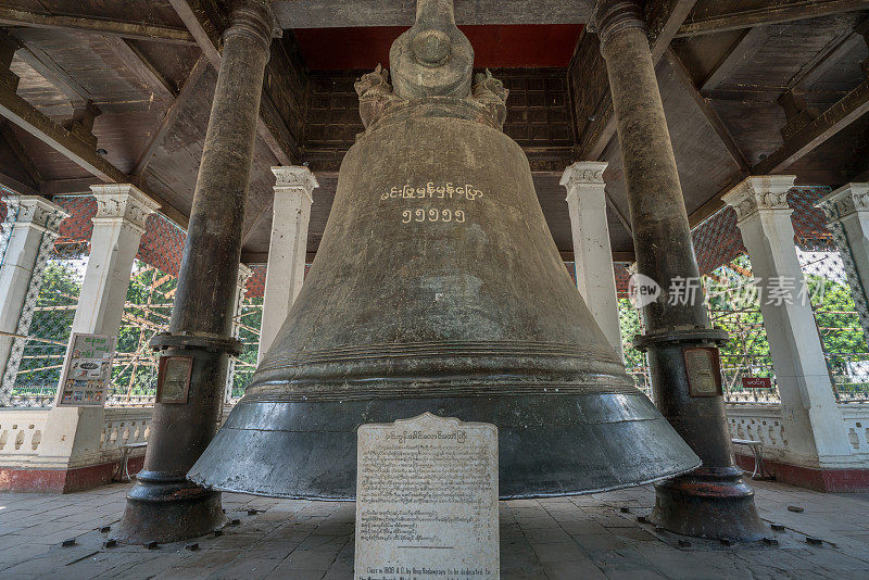 Mingun Bell在缅甸曼德勒